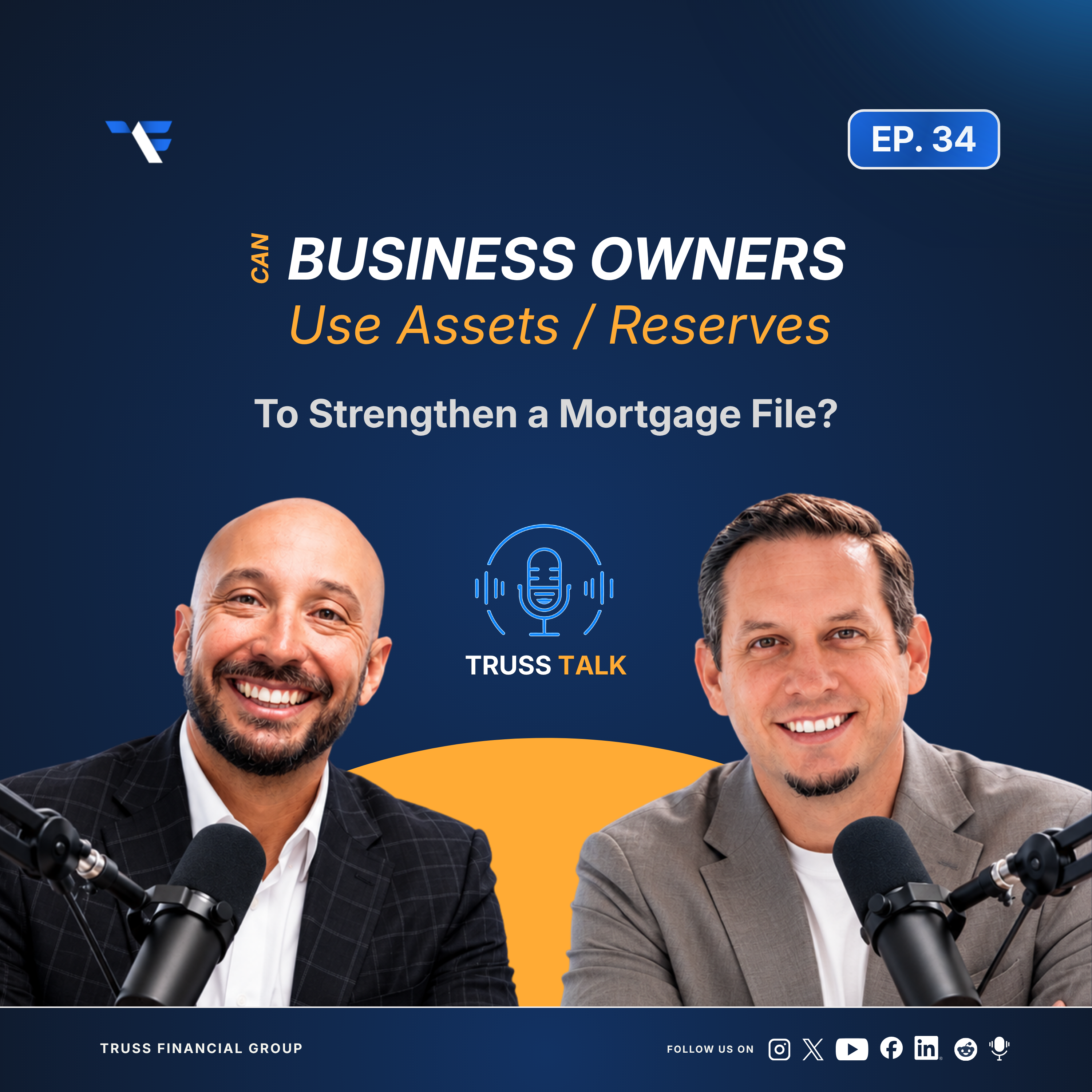 Episode 34: Can Business Owners Use Assets or Reserves to Strengthen a Mortgage File?
